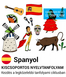 Spanyol csoportos nyelvtanfolyam
